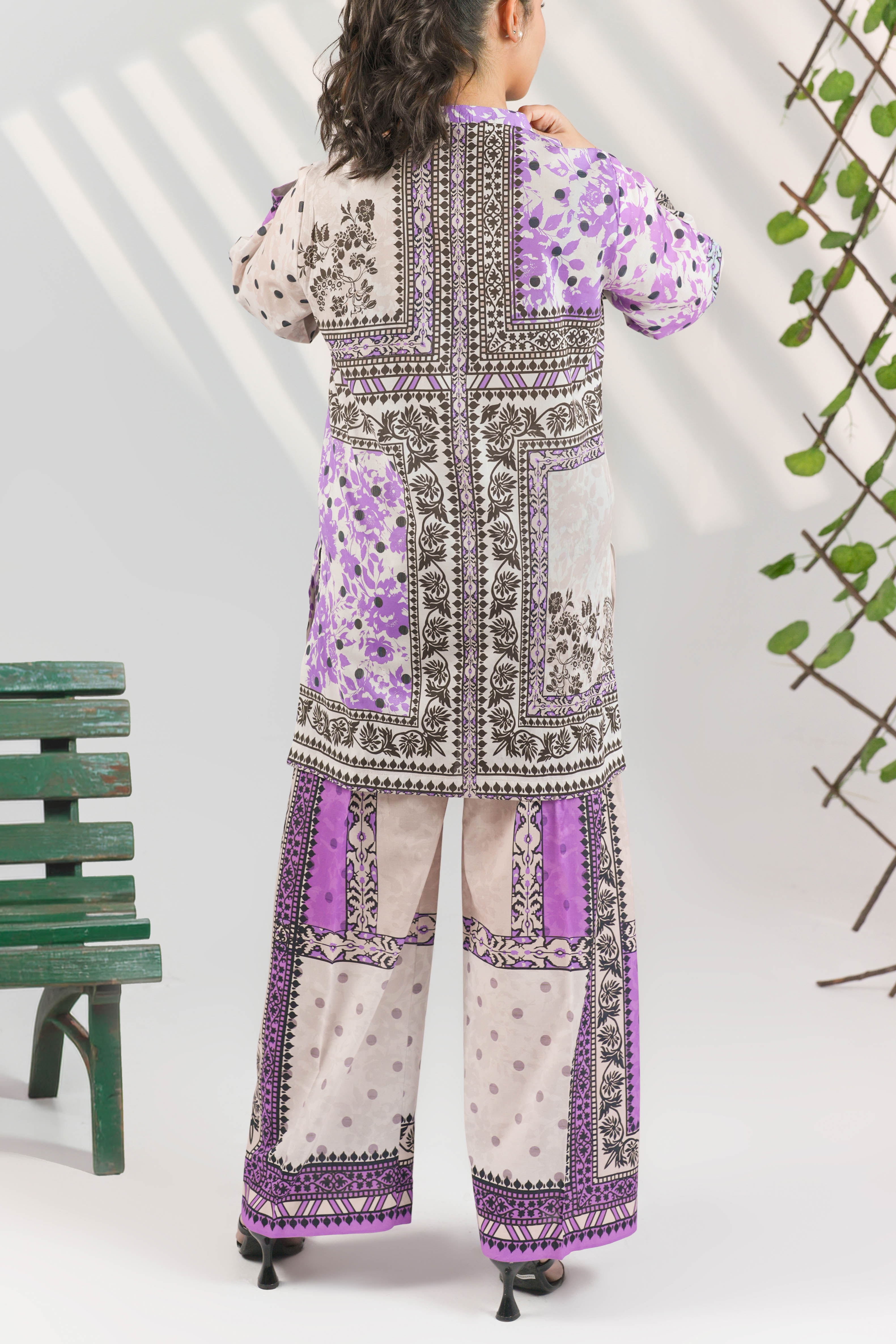 Mystic Lavender - 2Pc - Stitched