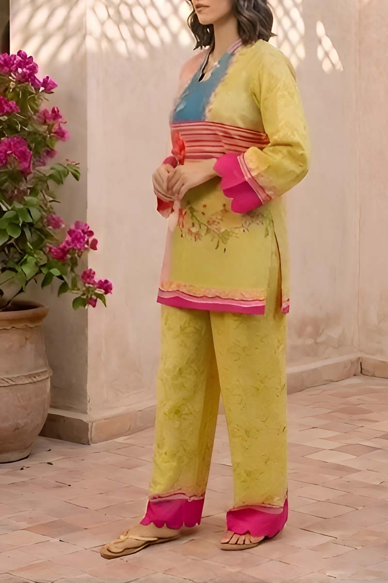 Sunset Sorbet - 2Pc - Stitched